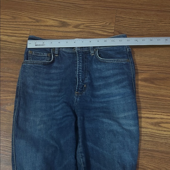 AGOLDE Roxanne Super High-Rise Skinny Jean – Freeway Dark Wash Size 26 - Picture 5 of 11